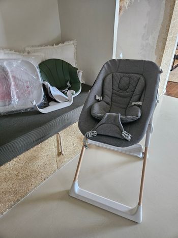 Chaise haute évolutive