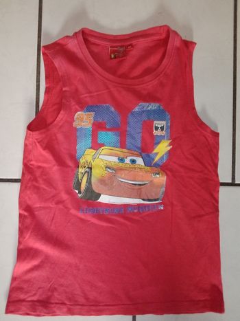 Débardeur garçon Cars 8 ans