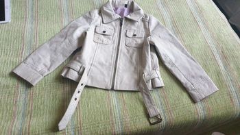 Veste cuir ikks 4 ans