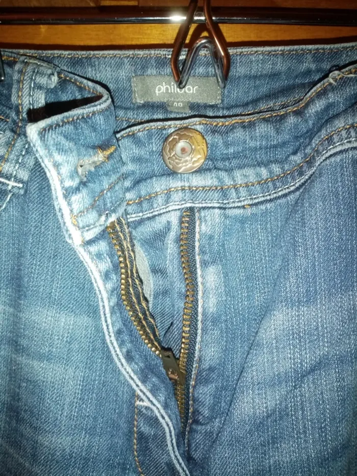 Jean bleu Phildar - photo numéro 2