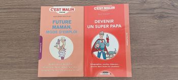 Lot 2 livres : futur maman, super papa