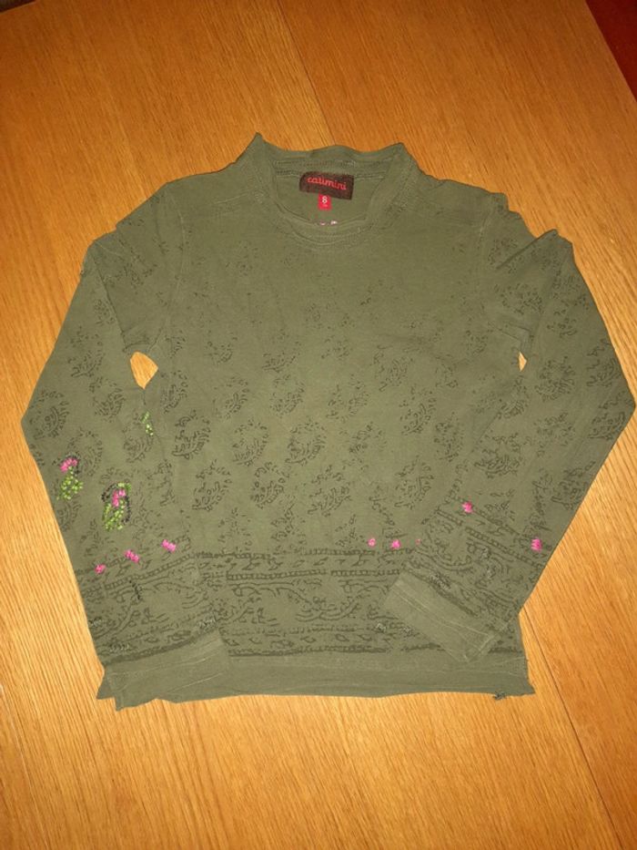 T-shirt manches longues Catimini 8 ans