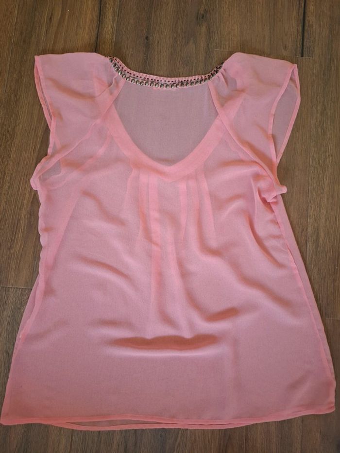 Blouse corail - photo numéro 3