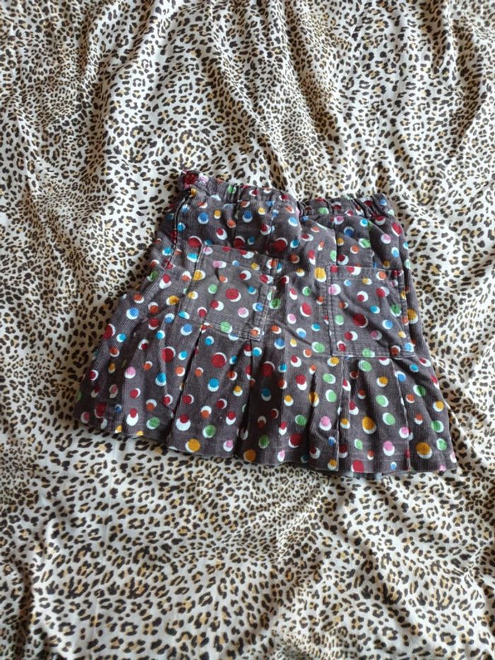 Jupe 6 ans velours