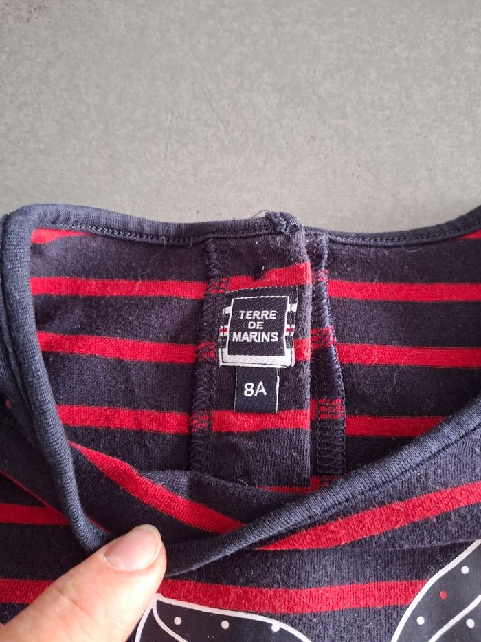 Tee-shirt ML - 8 ans - - photo numéro 5