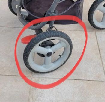 Roue arrière high trek bébé confort