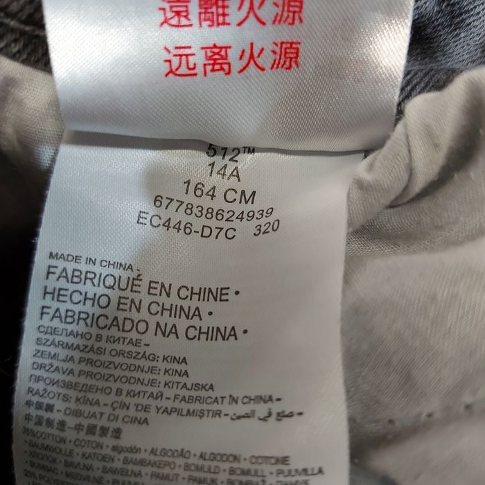 Jeans levis 512 taper - photo numéro 6