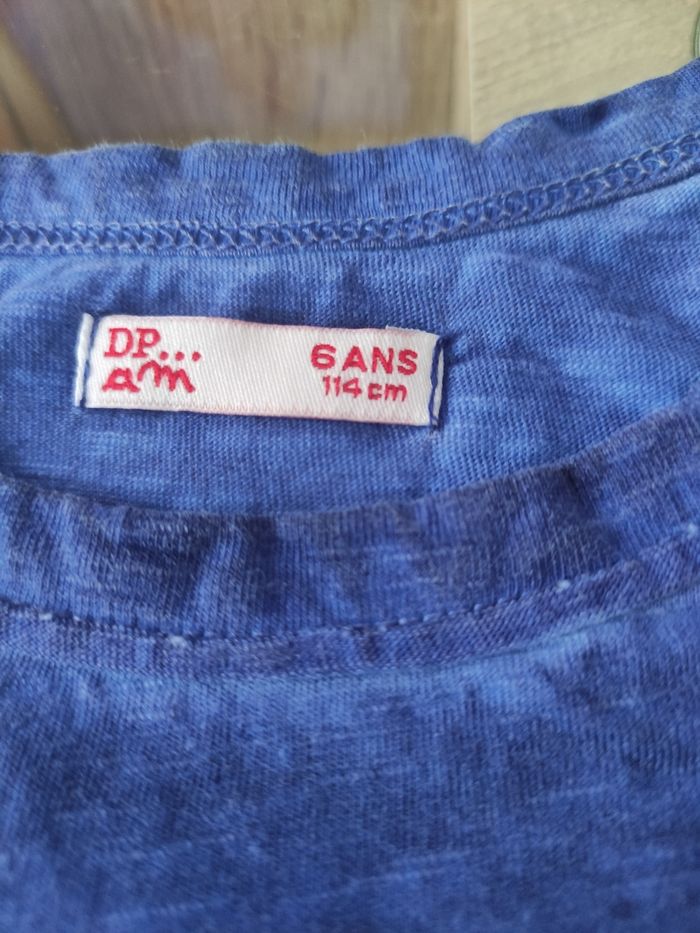 Tee-shirt été DPAM 6 ans - photo numéro 3