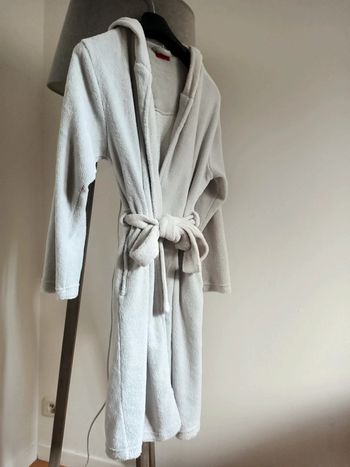 Robe de chambre peignoir femme blanc
