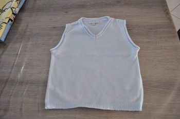 Pull sans manches 86 cms garçon