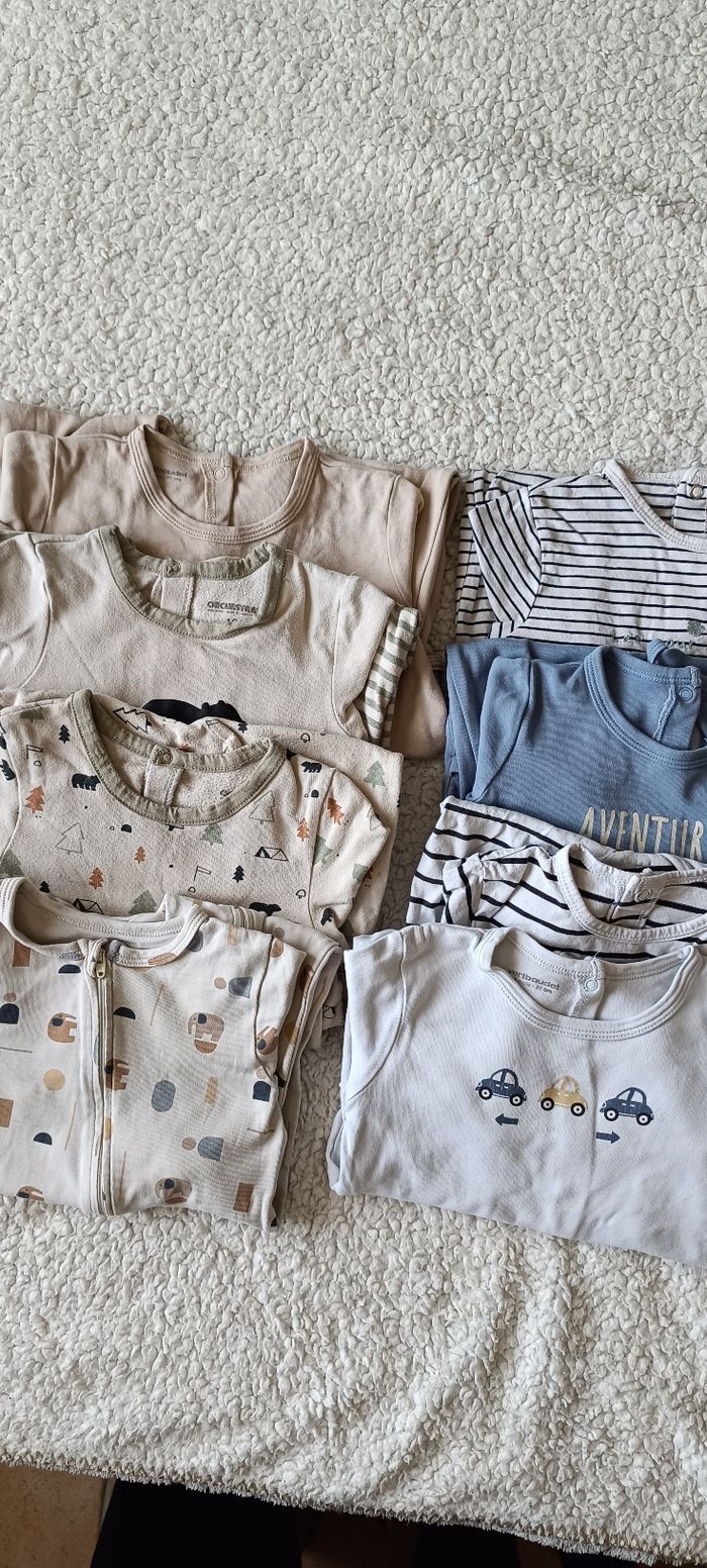 Lot de 8 pyjamas