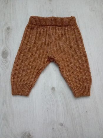Pantalon en laine 3 mois marron