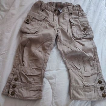 Pantalon Cargo beige La Redoute 5 ans