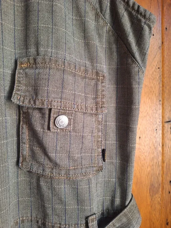 Robe chasuble à carreaux marque Cheyenne - photo numéro 4