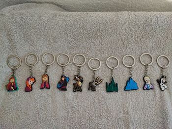 Porte clé reine des neiges