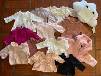 Tee-shirts manche longue/ pull 1 mois