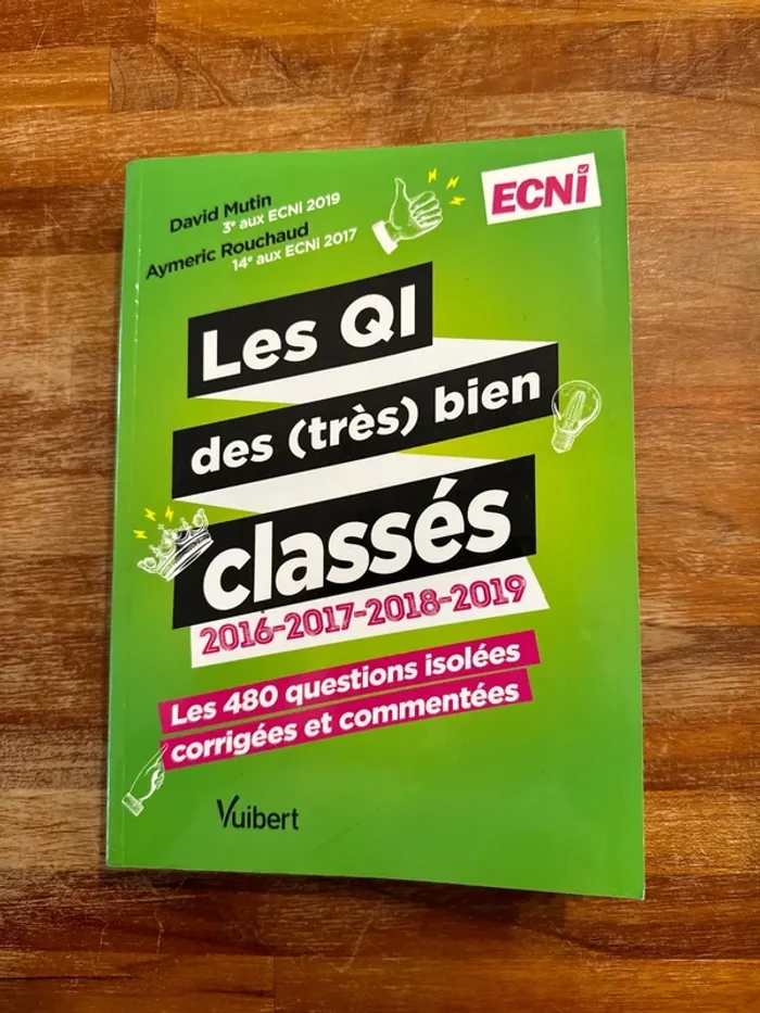 Livre les cuit est très bien classé 2016 2017 2018, 2019
