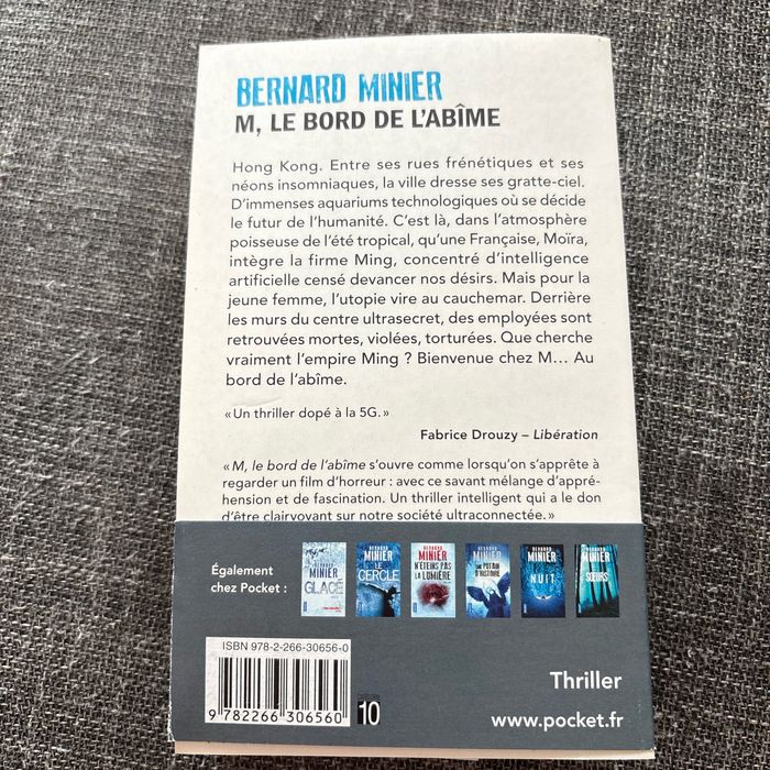 Livre Bernard Minier « Le bord de l’abîme » - photo numéro 2