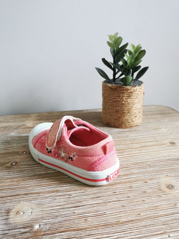 Tennis rose en toile Boîte à Malices Pointure 21 - photo numéro 4