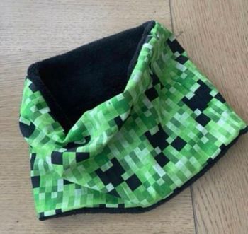 Snood tour de cou cache cou enfant Minecraft plusieurs taille et motifs au choix