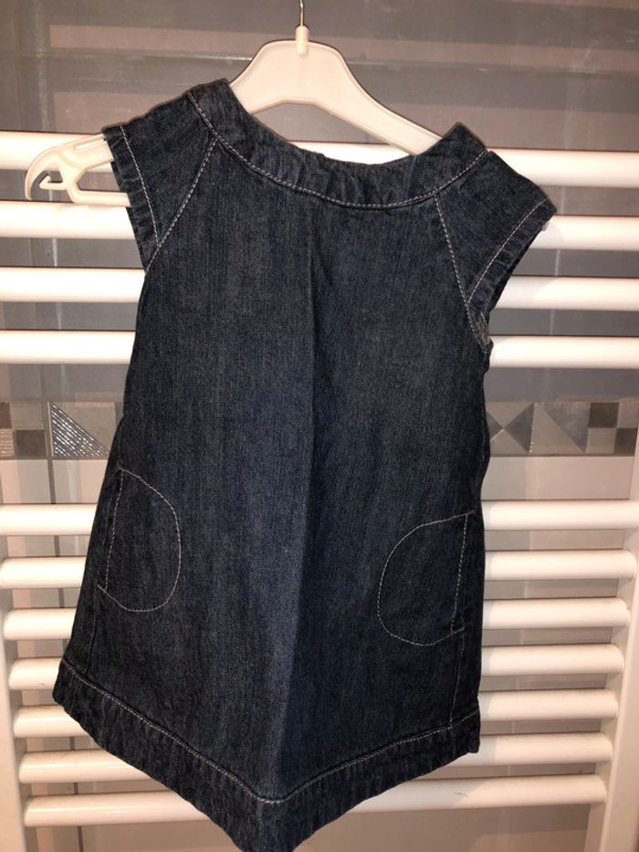 Robe jeans Kitchoun taille 12 mois en tbe à 4 euros