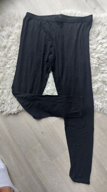 Legging noir pailleté Taille xl