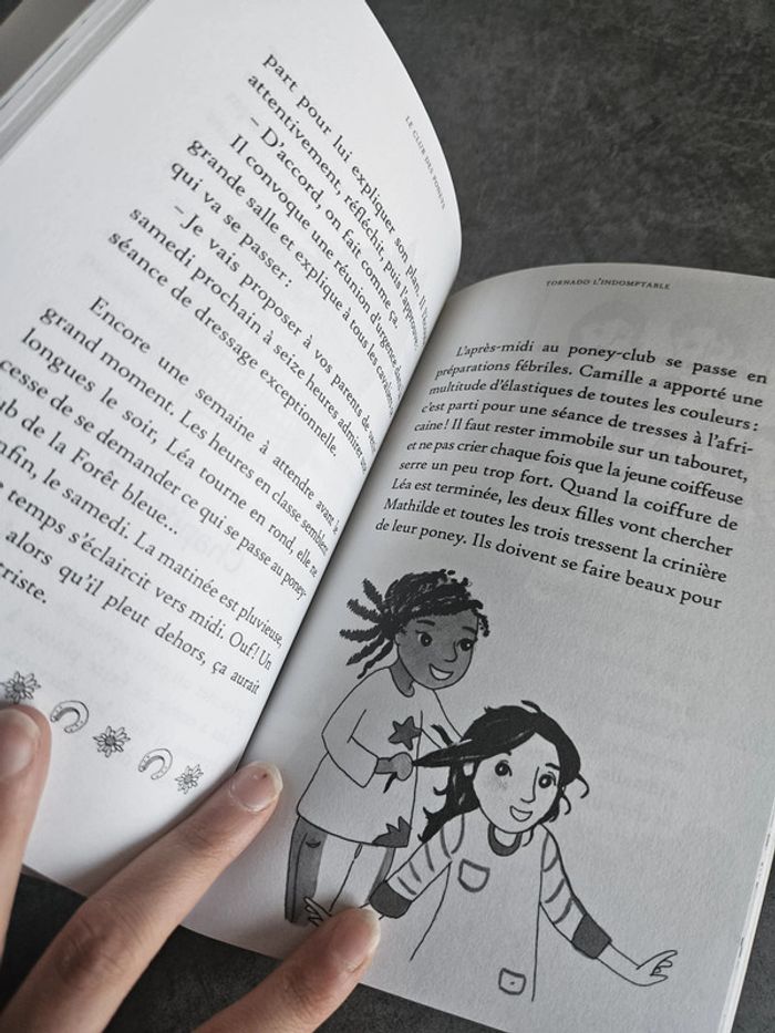 Livre jeunesse "Le club des poneys" Tome 3 "Tornado l'indomptable" - photo numéro 5