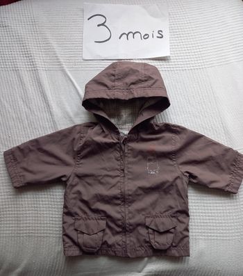 Manteau léger/coupe vent garçon 3 mois