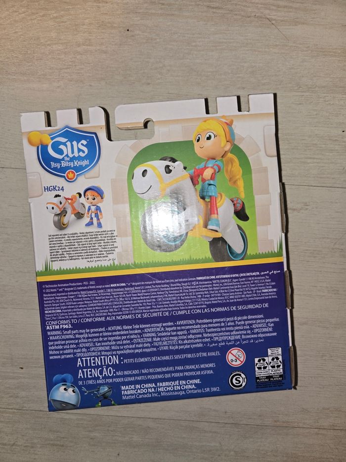 Gus fisher price  neufs 2 motos et 2 personnages - photo numéro 3