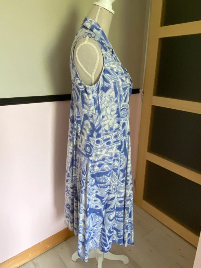 Robe chemise sans manches - photo numéro 5