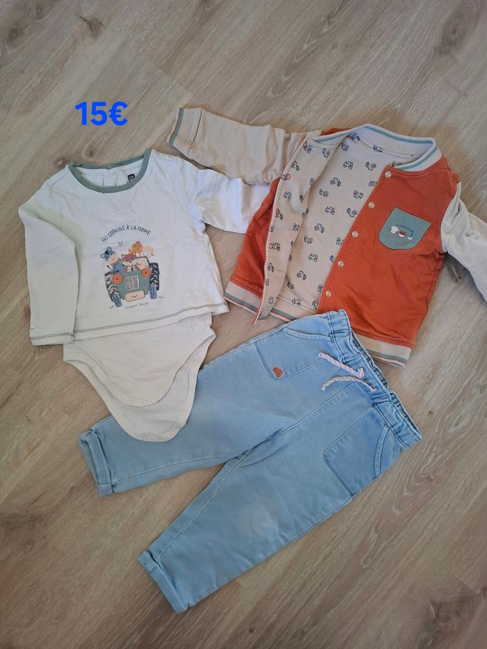 Ensemble Sergent Major 24 mois