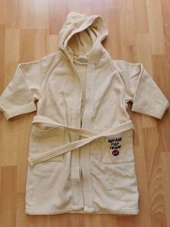 PEIGNOIR PRENATAL GARCON 4/5 ANS