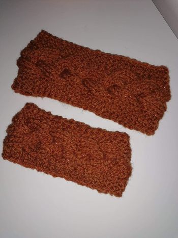 Bandeaux laine mère fille