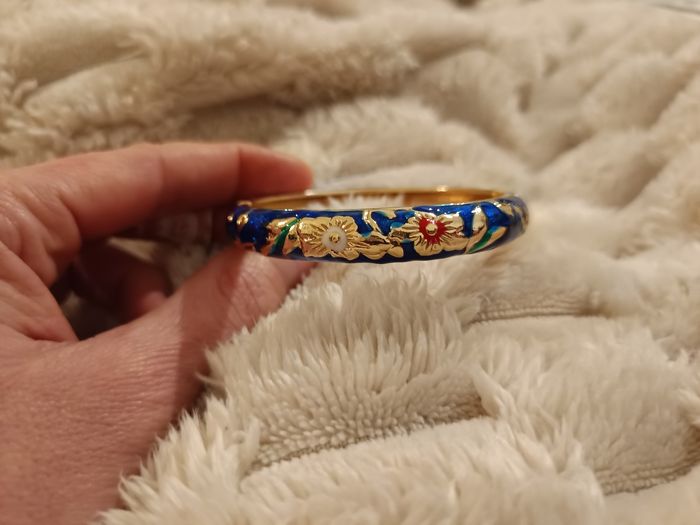 Bracelet cloisonné femme neuf - photo numéro 2