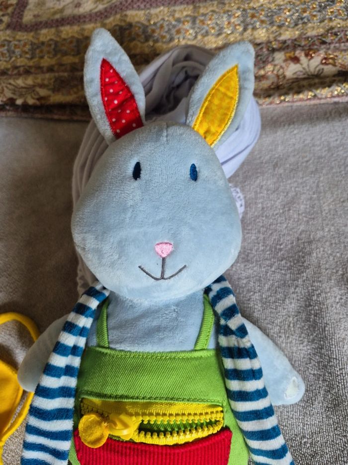Lapin sensoriel multi-activités Oxybul - photo numéro 3
