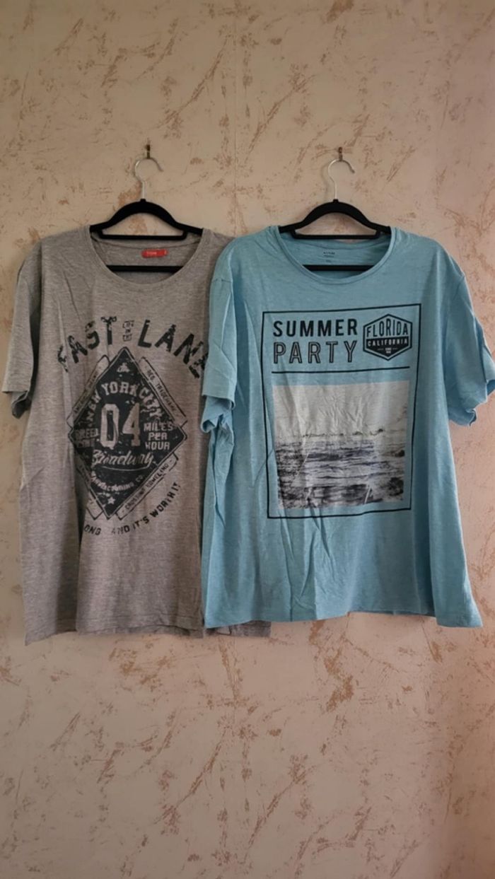 Lot de deux tee-shirt - photo numéro 3