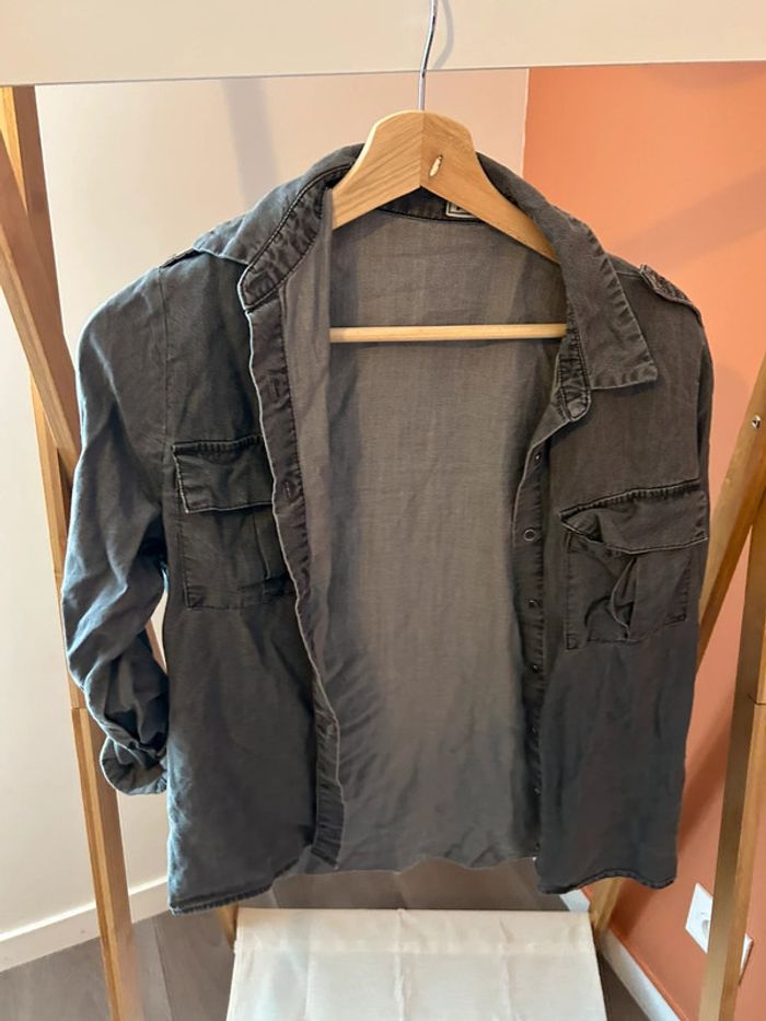 Chemise grise