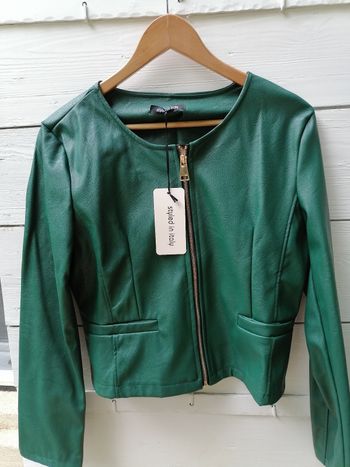 Blouson simili cuir Styled In Italy