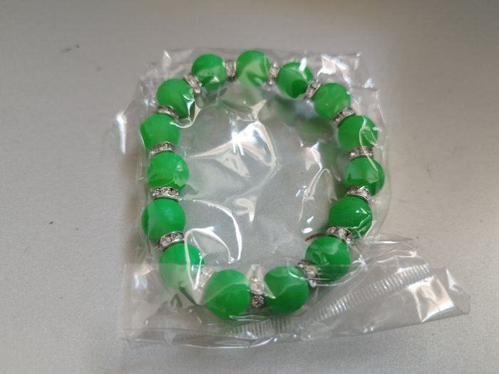 Bracelet fantaisie vert