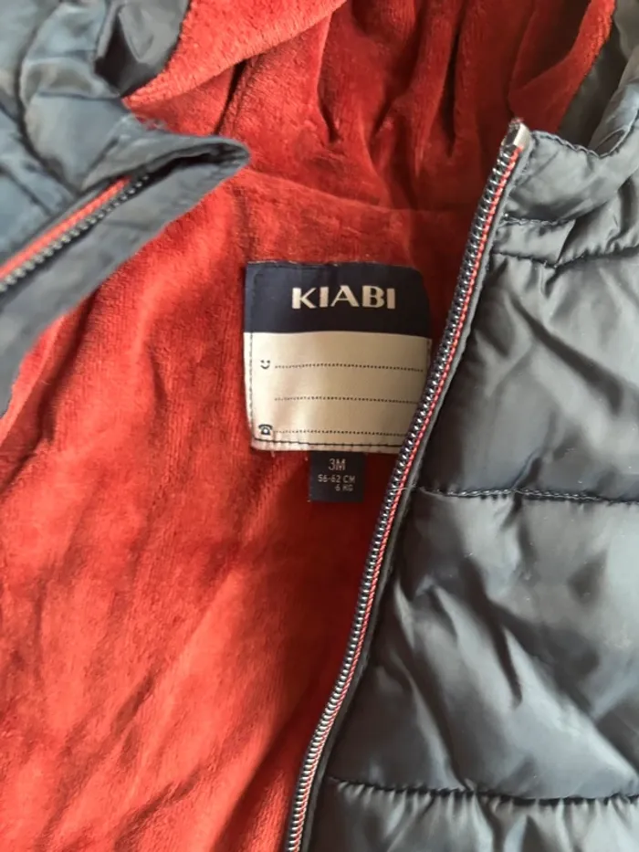 Manteau hiver 3 mois Kiabi - photo numéro 2
