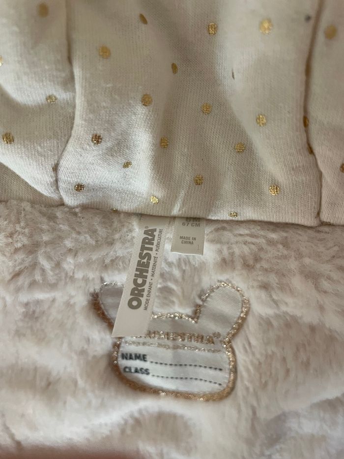 Manteau fourrure élégant beige - photo numéro 6