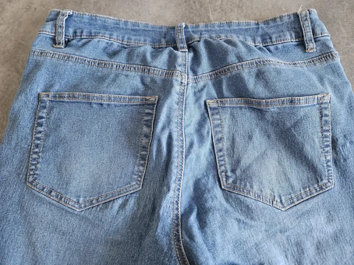 Short pantacourt en jean femme - Taille 36 / S - Gemo - Bleu - photo numéro 10