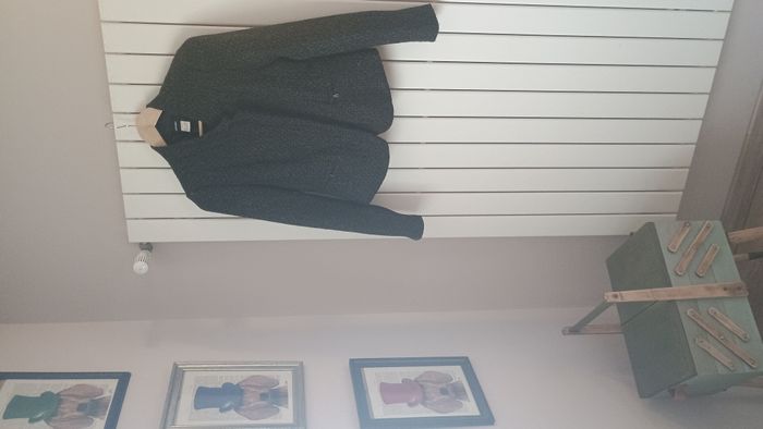 Veste chic bi-matière