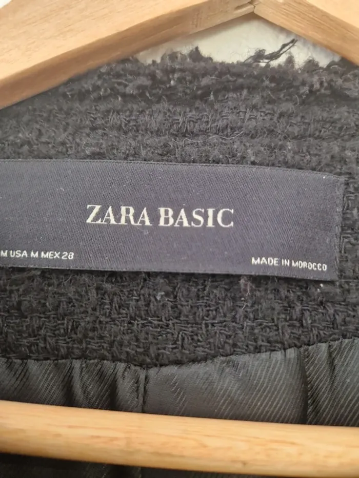 Veste/ manteau noir zara - photo numéro 3