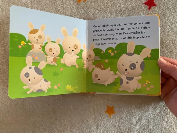 Mon Petit Bébé Lapin – Livre bébé cartonné Fleurus – Tendresse dès 1 an - photo numéro 4