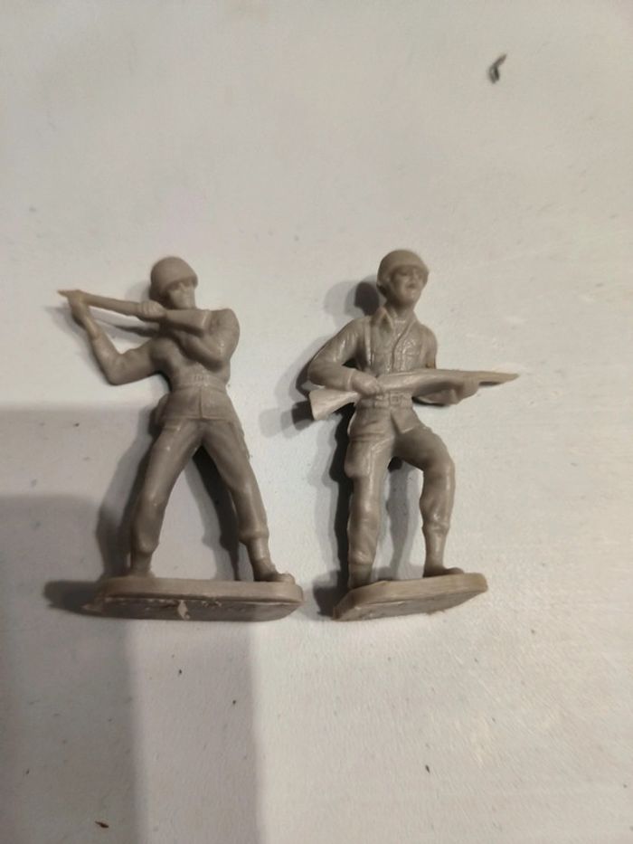 Figurine vintage soldats maquette
