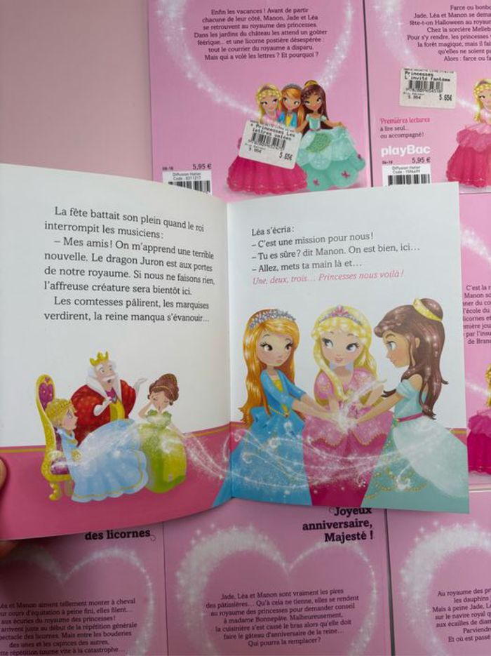 Lot de 9 livres Une deux Trois Princesses - photo numéro 8