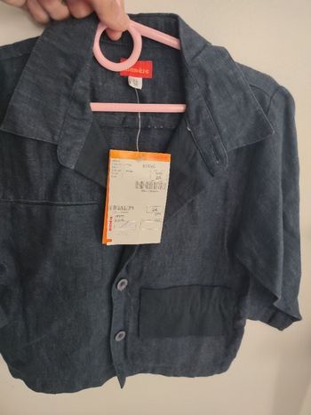 #kytie2ansgarcon. Veste en lin taille 2 ans