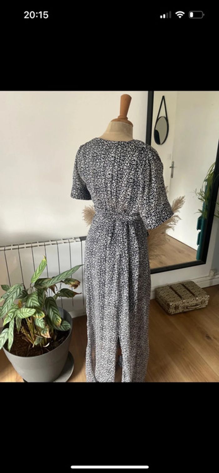 Robe longue à fleurs Opullence - taille M - photo numéro 3