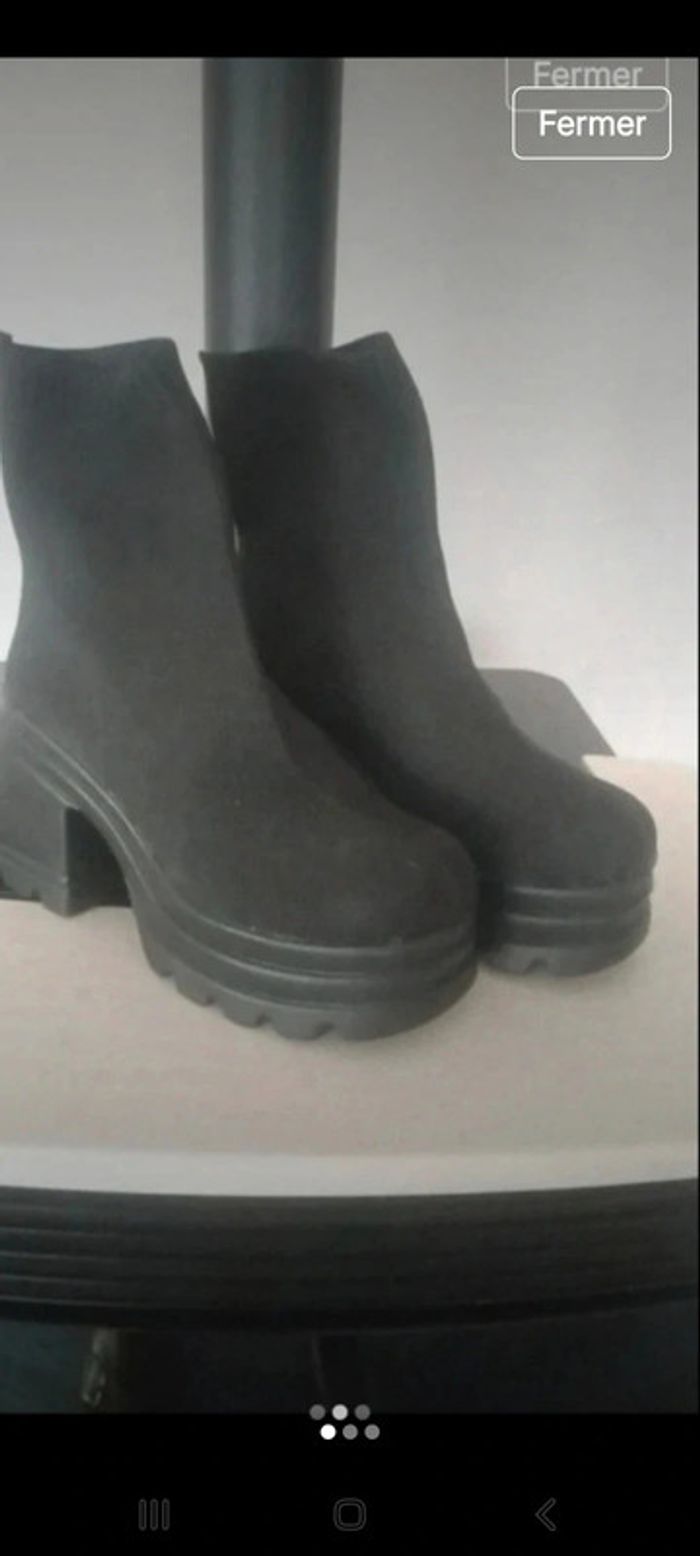 Bottines chaussettes Shein 38